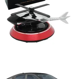 lovmoto Car Air Freshener Car Fragrance Diffuser Creative Solar Helicopter Perfume 871 Air Purifier-picture-1