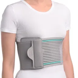 Rib Belt, Grey, Small, 1 Unit Back / Lumbar Support-25