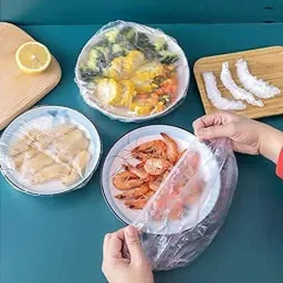 Reusable Elastic Food Storage Plastic Covers Reusable Elastic Food Storage Bag 13.75 inch Lid-image-39