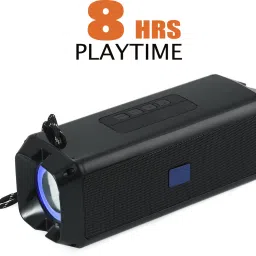 TX -FLO 2024 Portable TWS Speaker &1500mAh (TF)Card/U Disk/AUX Cable for phone in Li-ion 16 W Bluetooth Laptop/Desktop Speaker image 4