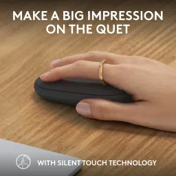Logitech Pebble 2 M350s Wireless Ambidextrous Optical Mousewith Bluetooth image 4