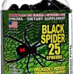 Black Spider 100 caps Fat Burning Genuine capsules-13