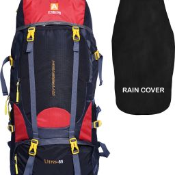 TRAVEL BACKPACK FOR OUTDOOR SPORT TREKKING WITH RAINCOVER Rucksack - 85 L-image-113