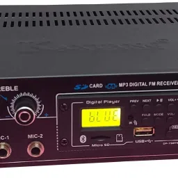 KX-9999BT DJ Bluetooth Transistor BIG CARD Amplifier with 4440 Double IC, BT/ USB/ AUX/ MP3/ SD-MMC 260 SOLOMAX ABSTRACT 260 W AV Power Amplifier (Black) 258 W AV Power Amplifier-image-49