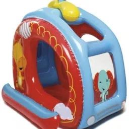 Helicopter Ball Pit HELICOPTER 25 BALL PIT For Kids With Free Pump Age o 6 Years Inflatable Hoppers & Bouncer-43