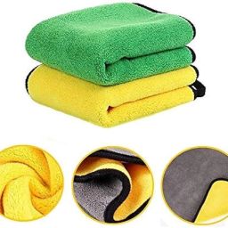Microfiber Cloth for Effortless Cleaning: Cars, Bikes, Kitchens Pack of 2 Wet and Dry Microfiber Cleaning Cloth-image-53