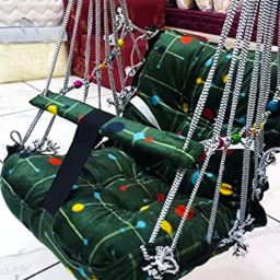 Cotton Child Jhula for 1-3 Year indoor| For Kids Swings Bouncer-picture-19