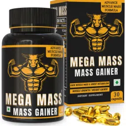 Mega Mass Advance Mass Gainer for Muscles, weight Gain & Mass Gain | Men & Women Weight Gainers/Mass Gainers-image-75