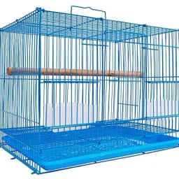 (1.5 Bule)BIRDS CAGE / EASY INSTALLATION / SUITABLE FOR LOVEBIRDS & ALL SMALL Bird House-8