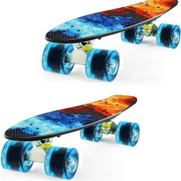 Cruiser Fp Skateboard | Penny Board | Casterboard | SkateBoards For Boys & Girls 6 inch x 22 inch Skateboard-13