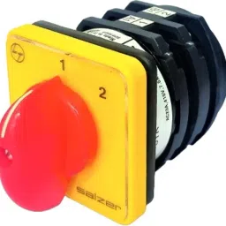 Salzer (L&T) 61372 16A 2Pole 2Way Spring Return 2 To 1 S16 Cam Operated Rotary Switch-5