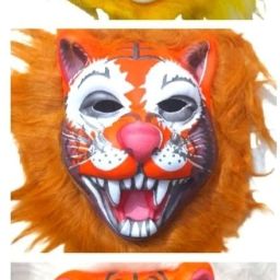 Animal Face Mask for Kids Boys And Girls Adults Set of 3 Pcs (Assorted Mask) Party Mask-2