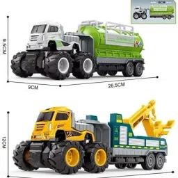 myrra Truck Metal Toys Alloy Diecast Set Toy, Diecast Miniature Model image 2
