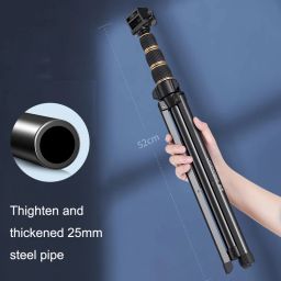 RETRACK Np-688 83Inch Tripod Multi-function Phone Mobile Broadcast Floor Stand + Bracket Tripod image 3