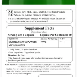 dr. jpg organic Moringa Capsules For Joint Wellness, Super Food image 2