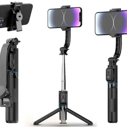 LIMBRO selfie stick with tripod for mobile Holder-Bluetooth Remote Tripod Bluetooth Selfie Stick-3