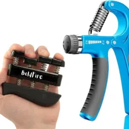 Latest New Hand Gripper With Finger Exerciser Forearm Strengthener (2 Pack) Hand Grip/Fitness Grip-image-49