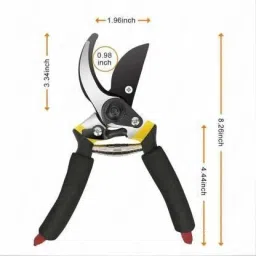 klevon Garden Shears Sharp Cutter Heavy Garden Shears Sharp Cutter Pruners Scissor, Pruner Bypass Pruner image 3