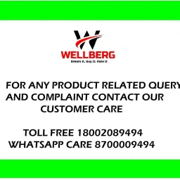 wellberg 2000W Upper-Lower & Both Timer/Regulator System Electric Pizza Maker with Non Stick paper, Recipe Book,Grill Stand, 4 Skewers. Pizza Maker image 2
