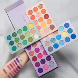 60 Colors Matte & Shimmery Pigmented Beauty Eye Shadow Palette 60 g-11