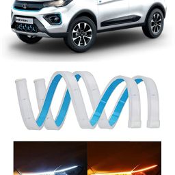 White, Amber LED Daytime Running light Headlamp Indicator Car FancyLight PKB1802 Car Fancy Lights-image-76