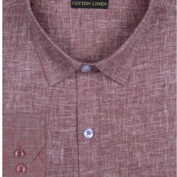 Men Regular Fit Self Design Spread Collar Formal Shirt-image-119