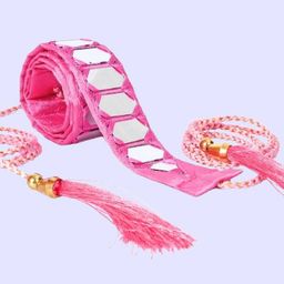 newsparsh Women Pink Fabric Belt-picture-42