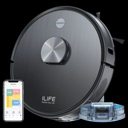 ILIFE A20 Pro Robotic Vacuum Cleaner & Mop with Wi-Fi Connectivity (Alexa & Google Assistant, Dove Gray)-image-81