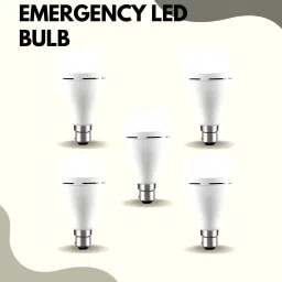 Rechargeable Emergency Bulb Inverter Bulb, 3Hr Battery Backup_Pack of 5 P191 3 hrs Bulb Emergency Light-image-70