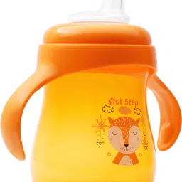 1st step Matte Collection BPA Free Soft Spout Sipper With Twin Handles for Easy Grip image 5