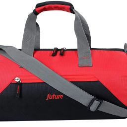 22 L Gym Duffel Bag - Gym Bag with Shoe Compartment Waterproof Unisex Sport Duffle Gym Bag - Red-image-87