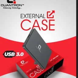 Quantron QUH-230, USB 3.0 HARD DISC CASE 2.5" 2.5 inch HARD DISC SSD CASE.-22