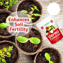 XL-81 - BOOSTER Organic Vermicompost Fertilizer Manure for Plants - 4.5Kgs Potting Mixture-image-43