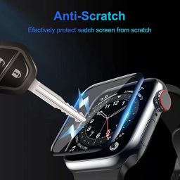 iWishKart Edge To Edge Tempered Glass for Noise Pro 5 Max, 1.96Inch, Smart Watch NOT Included, NOT Tempered Glass, 3D Curved Screen Guard, Pro5 Max image 4