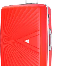 Large Check-in Suitcase (75 cm) 8 Wheels - Viwa - Secure with Anti-theft Zippers, Unbreakable.PP Body, trolley Bags 75cm - Red-image-7