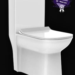 Premium Grade Floor Mounted Western Toilet Commode S Trap 225mm/9inches Western Commode-18