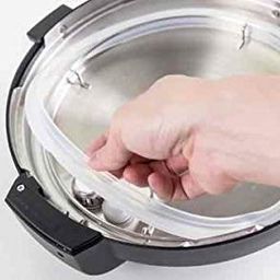 GJS Gourmet Replacement Silicone Sealing Gasket Compatible with Crock-Pot 8 Qt Multi-Use Express Programmable Slow Cooker, Pressure Cooker Model SCCPPC800-V1 image 3