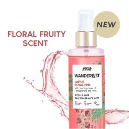 Nykaa Wanderlust Jaipur Royal Pink Floral Fruity Body & Hair Fine Fragrance Mist For Women-picture-10