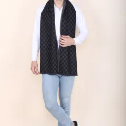 Cazzano Polka Print Men Muffler-image-14