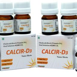 Calcir-D3 Nano Shots - Cholecalciferol (Vitamin D3) 60,000 IU Oral Solution-11