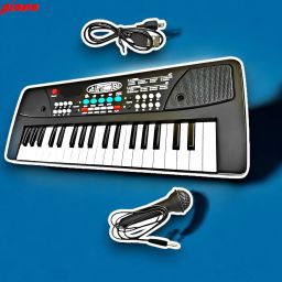 37-Key Musical Piano Keyboard with Microphone 430A1 Song Record Feaure_P518-image-73