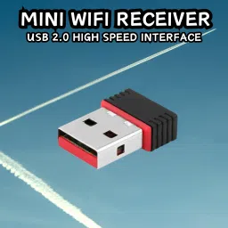 FRONY (Wi-Fi Receiver) with Multi-Device Connectivity For All Pc System and LaptopA142 USB Adapter-image-97