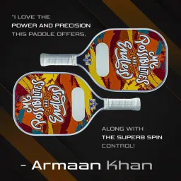 zygo sports Possibilities Are Endless | Limited Edition Paddle Pickleball Paddle image 4