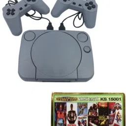 NOWAIT Playing Video Game Classic Super 8 Bit Game Console Inbuilt Game And 1 Cassette NA GB with Contra, Super Mario Bros, F1 Race, Cricket Game-0