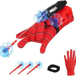 deoxy Spiderman Web Shooter Cross Bow Launcher (Red) image 4