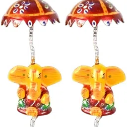 Latkan Toran Wall Hanging | Rajasthani Traditional Strings with Bells Iron Windchime-image-67