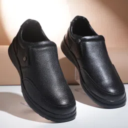 Fortune DEOX-1E Non Lacing Formal Shoes With Rubber Sole | Stylish & Comfortable Slip On For Men-image-14
