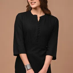 Women Self Design Viscose Rayon A-line Kurta-picture-21
