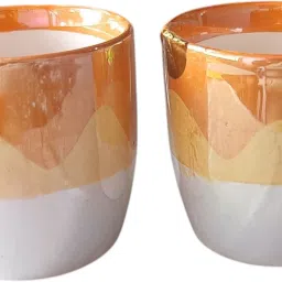 cp-18 tea cups set of 6 orange line Tea Urn-8