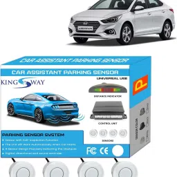 White Reverse Parking Sensors for Verna 2017 to 2019 White Reverse Parking Sensors for Verna 2017 to 2019 Parking Sensor-image-68